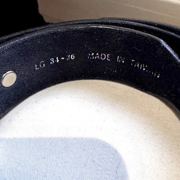 Disney Black Belt with Silver Buckle - Picture 10 of 15